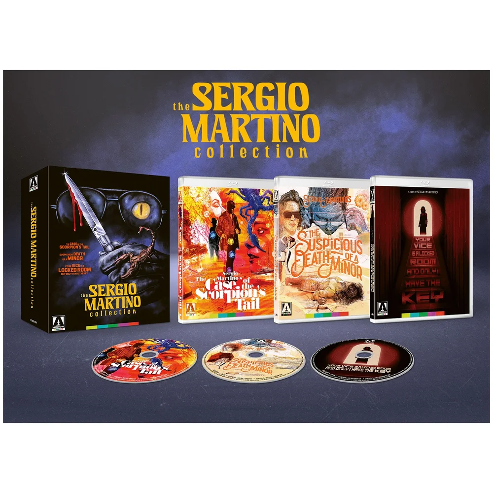 The Sergio Martino Collection Blu-ray Image 1
