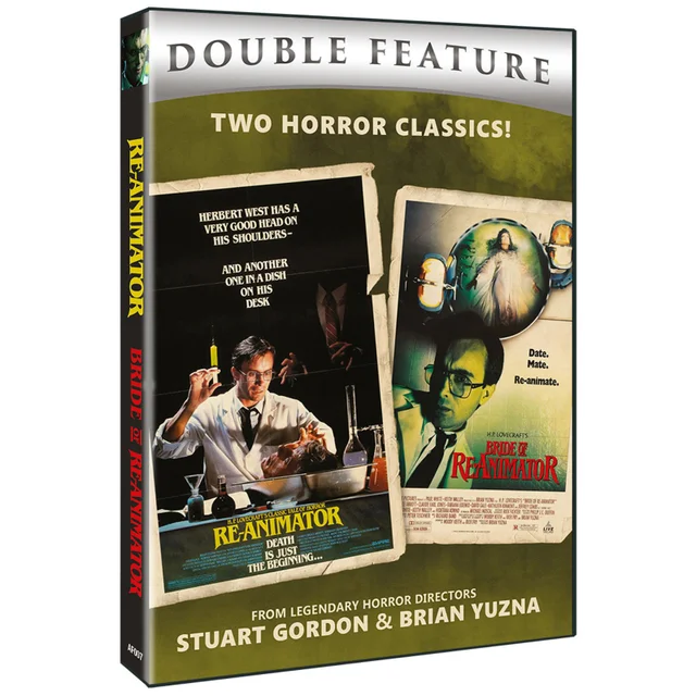 Double Feature | Re-Animator & Bride Of Re-Animator | DVD
