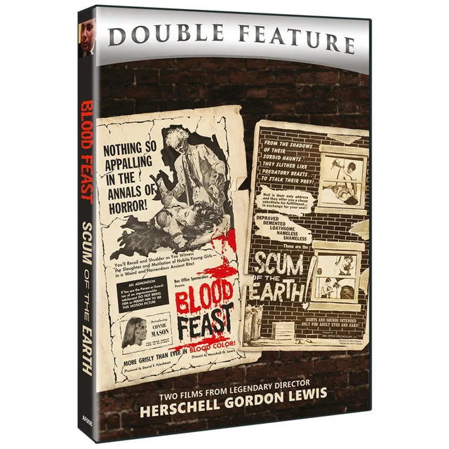 Double Feature | Blood Feast & Scum Of The Earth | DVD