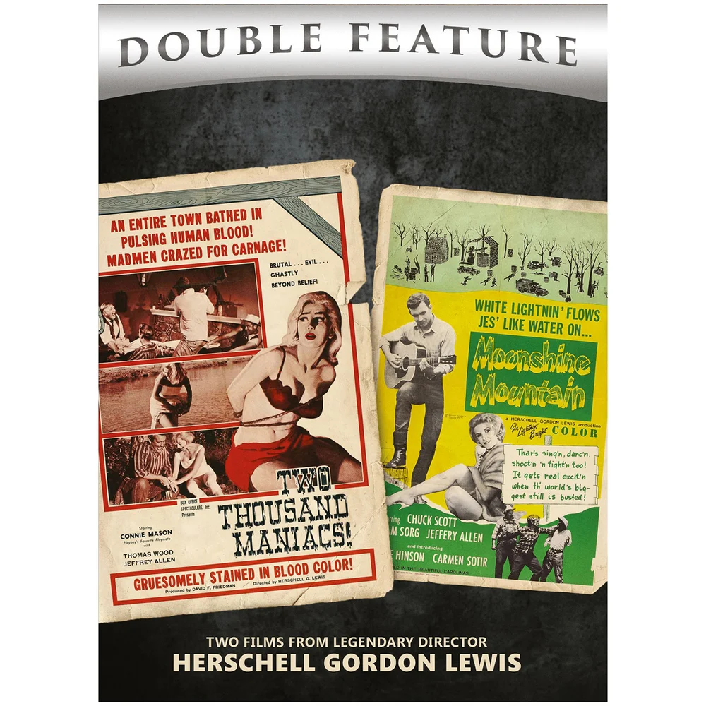 Double Feature | Two Thousand Maniacs! & Moonshine Mountain | DVD Image 1