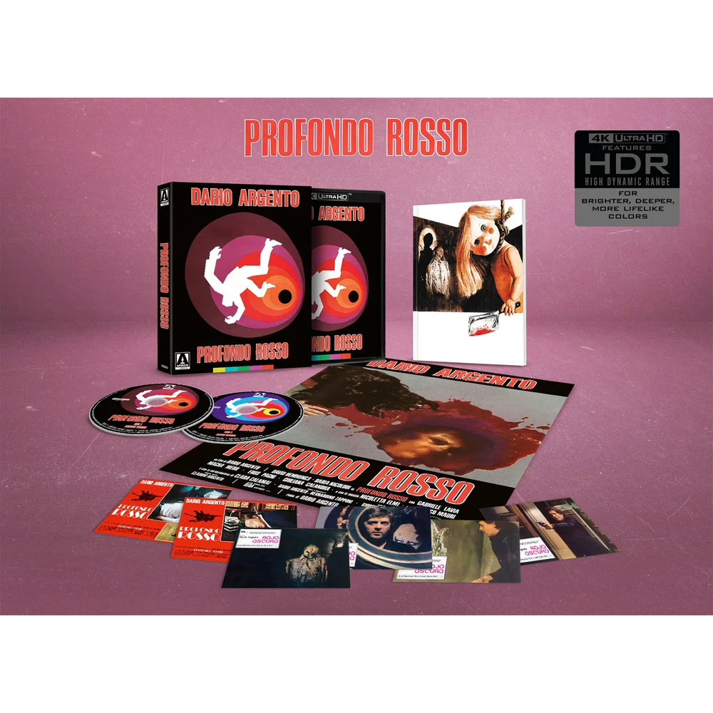 Deep Red | Arte Originale Slipcover | Limited Edition 4K UHD Image 1