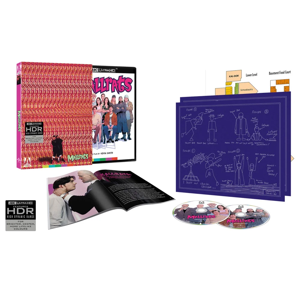 Mallrats - Magic Eye Slipcover - Limited Edition 4K Ultra HD Arrow Store Exclusive Image 1