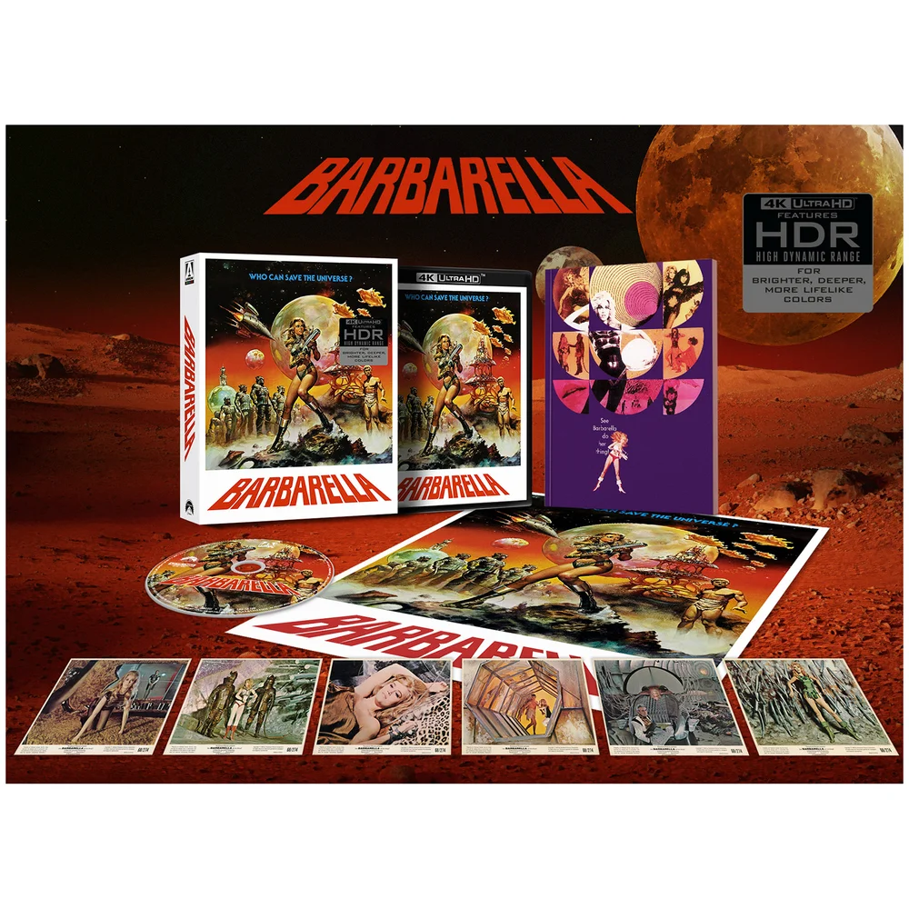 Barbarella | Original Artwork | Arrow Store Exclusive | Limited Edition 4K UHD Image 1