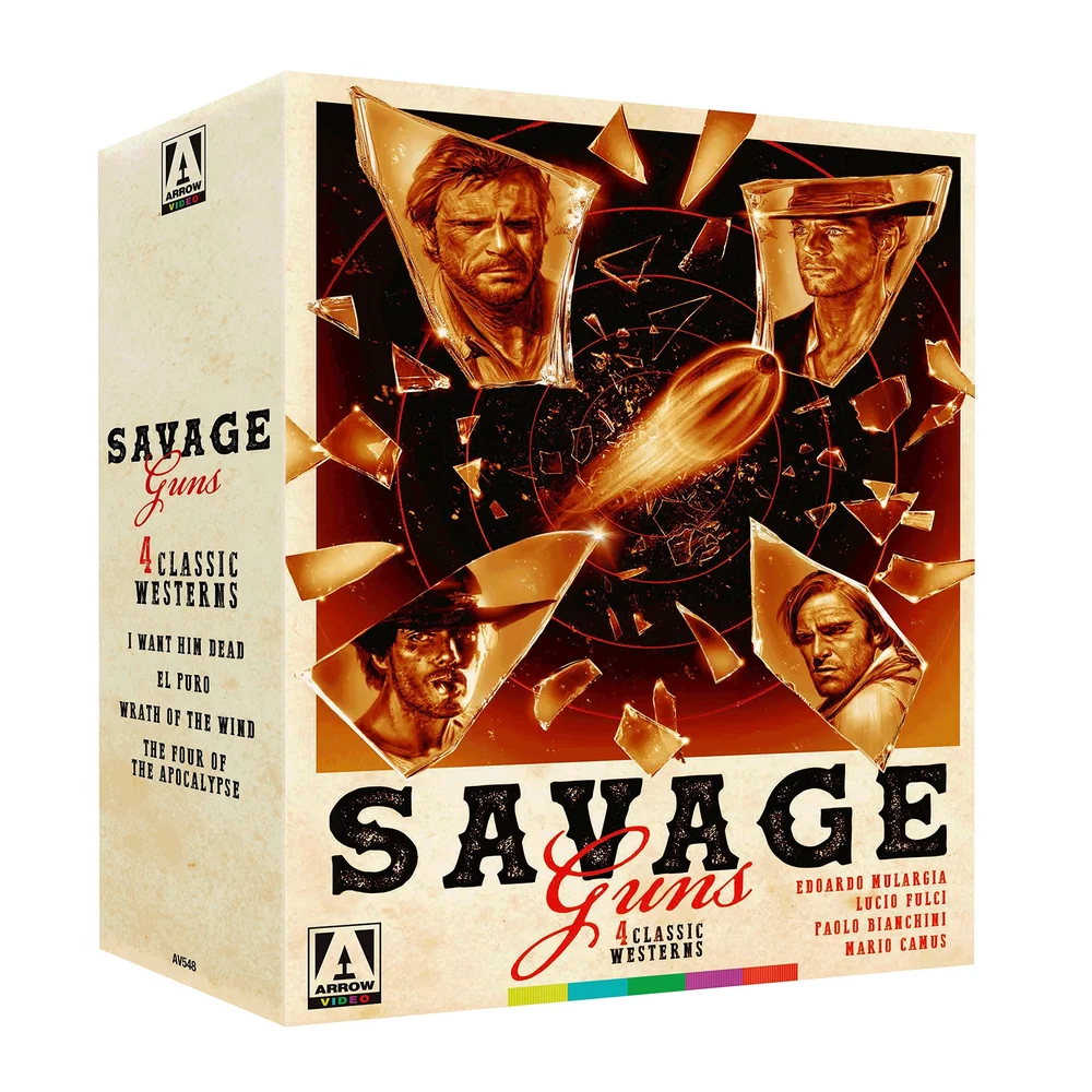 Savage Guns: Four Classic Westerns Vol Limited Edition Blu-ray