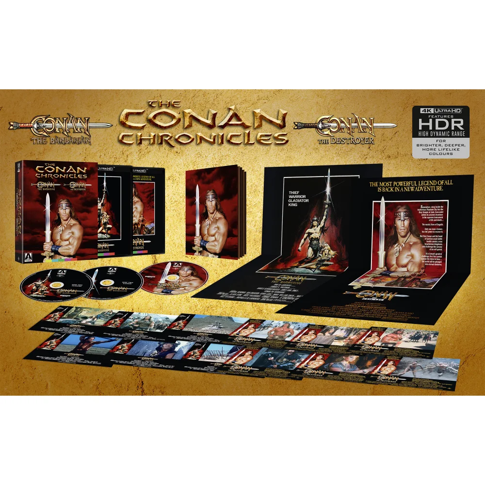 The Conan Chronicles: Conan The Barbarian & Conan The Destroyer Limited Edition 4K UHD Image 1