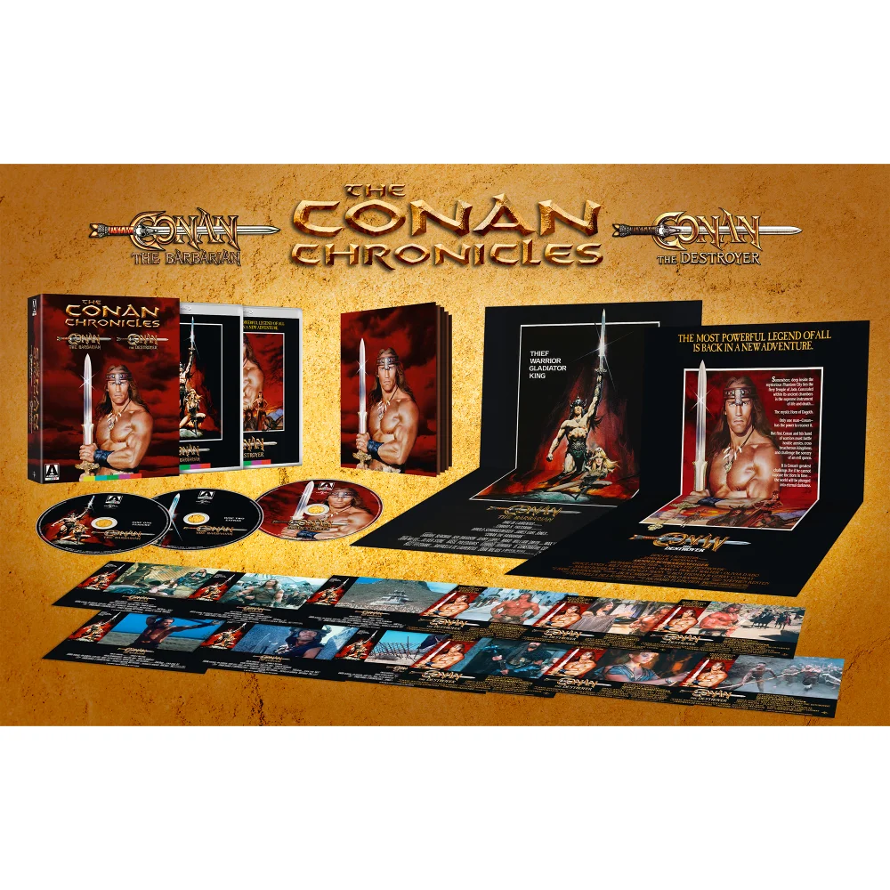The Conan Chronicles: Conan The Barbarian & Conan The Destroyer Limited Edition Blu-ray Image 1