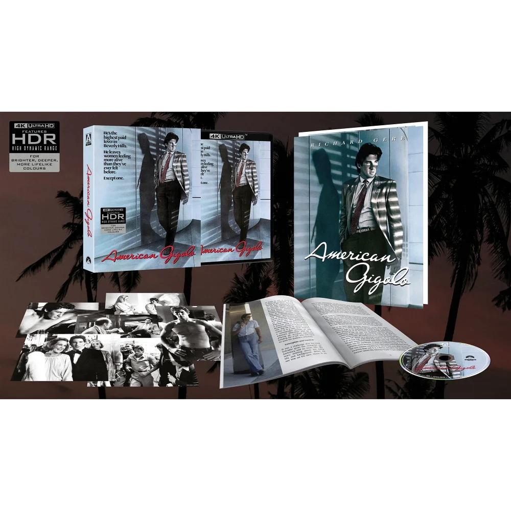 American Gigolo | Original Artwork | Arrow Store Exclusive | Limited Edition 4K UHD Image 1