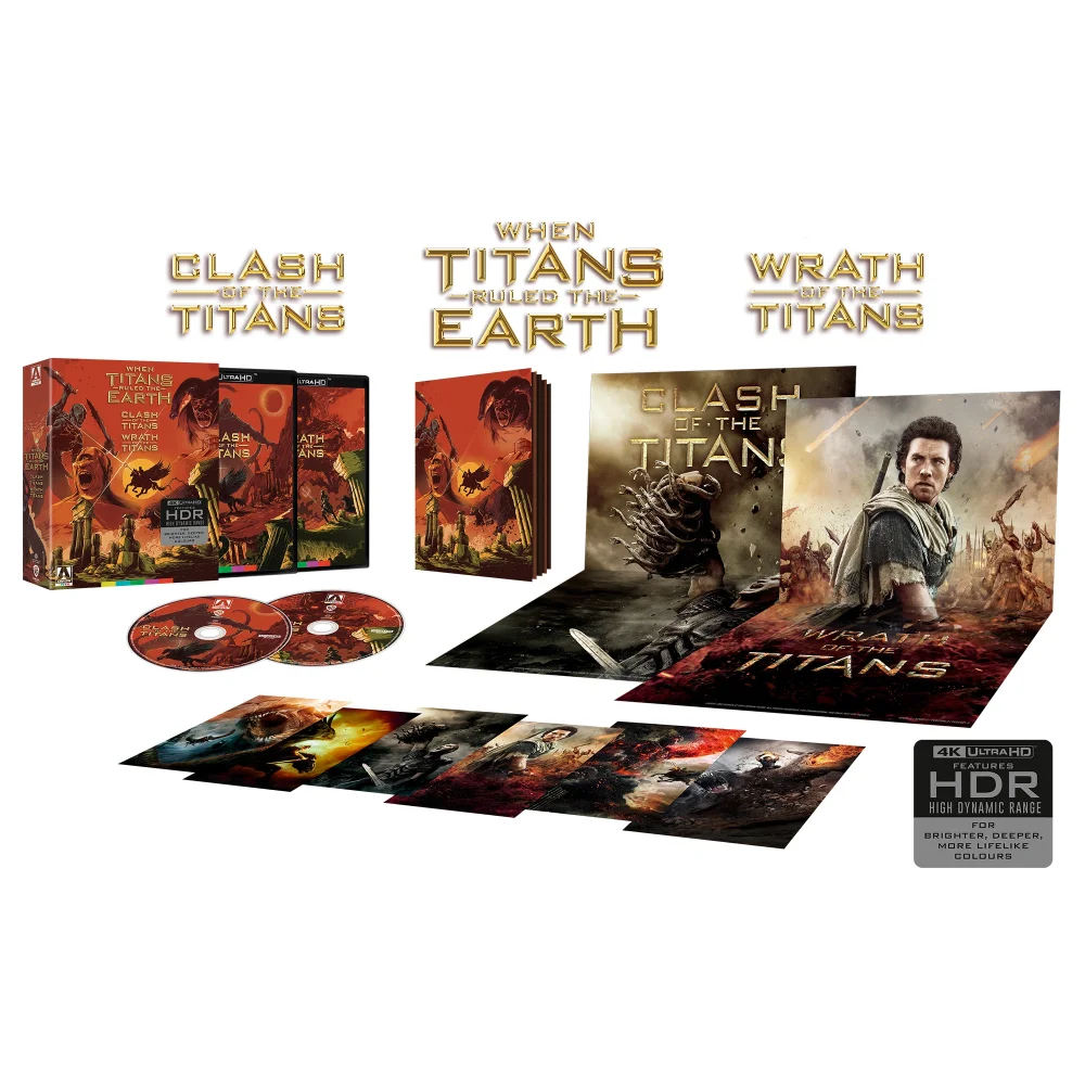 When Titans Ruled The Earth: Clash of the Titans & Wrath of the Titans Limited Edition 4K UHD Image 1