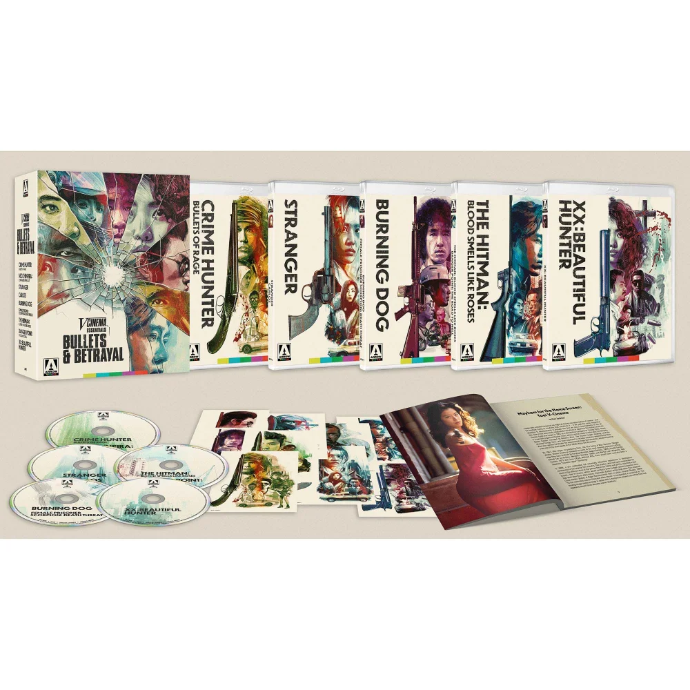 V-Cinema Essentials: Bullets & Betrayal Limited Edition Blu-ray Image 1