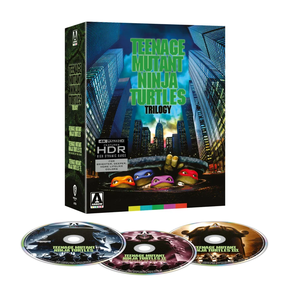 Teenage Mutant Ninja Turtles Trilogy Limited Edition 4K UHD