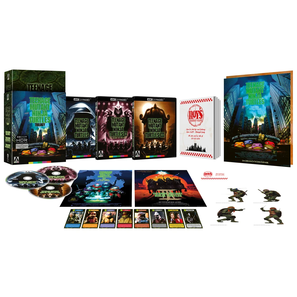 Teenage Mutant Ninja Turtles Trilogy Limited Edition 4K UHD Image 1