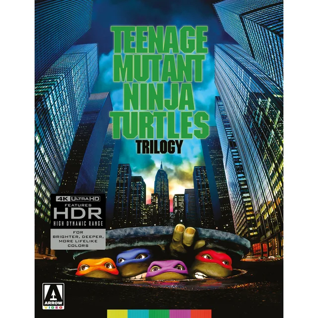 Teenage Mutant Ninja Turtles Trilogy Limited Edition 4K UHD