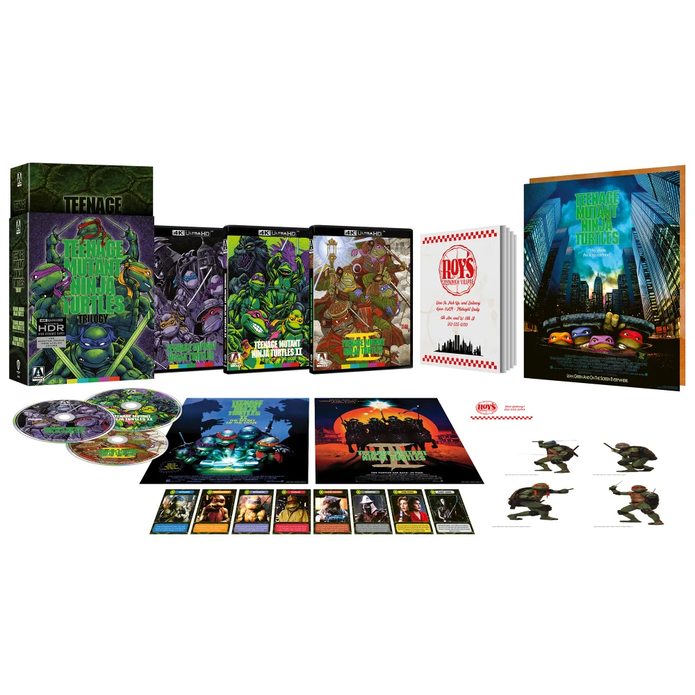Teenage Mutant Ninja Turtles Trilogy | Arrow Store Exclusive | Limited Edition 4K UHD Image 1