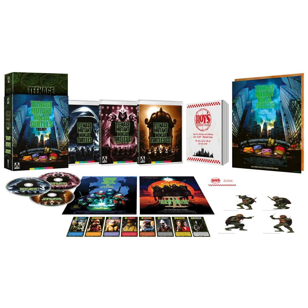 Teenage Mutant Ninja Turtles Trilogy Limited Edition Blu-ray Image 1